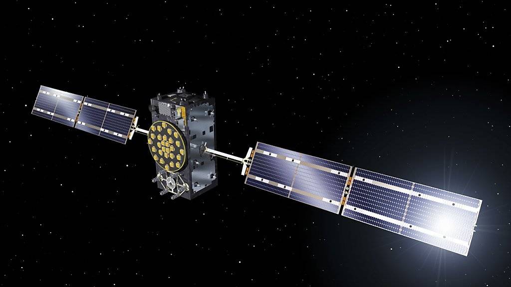 Derzeit befinden sich 26 Galileo-Satelliten in der Umlaufbahn, vier weitere sollen Ende 2020 ins All geschossen werden. (Computerbild)