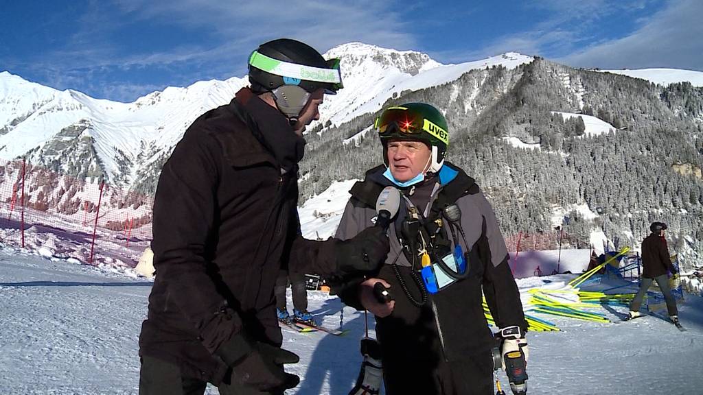 Einblick in das Skiweltcuprennen in Adelboden