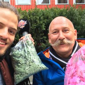 Hansruedi ist der Konfetti-König