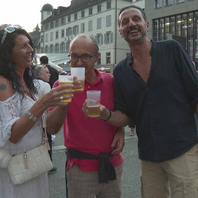 Zehntausende feiern am Freitag am St.Galler Fest