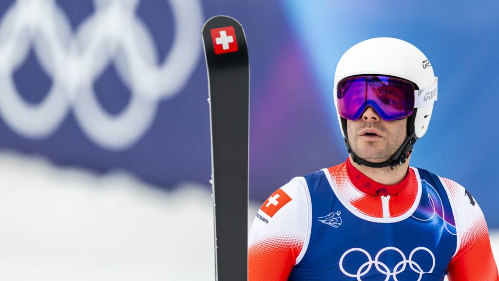 Thomas Tumler hat als Vierter im Olympia-Riesenslalom knapp das Nachsehen