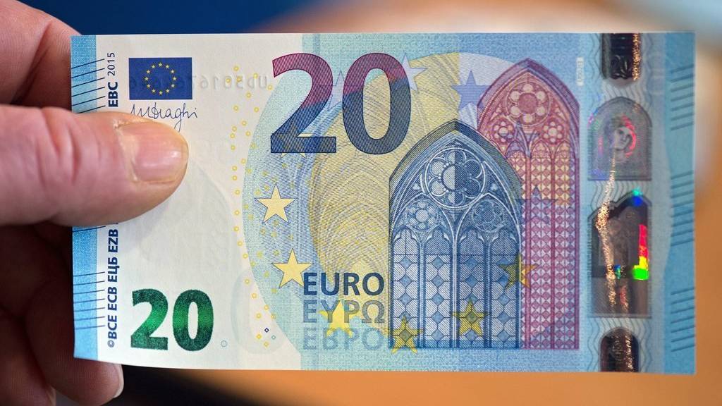 Das ist die neue Euro-Note.