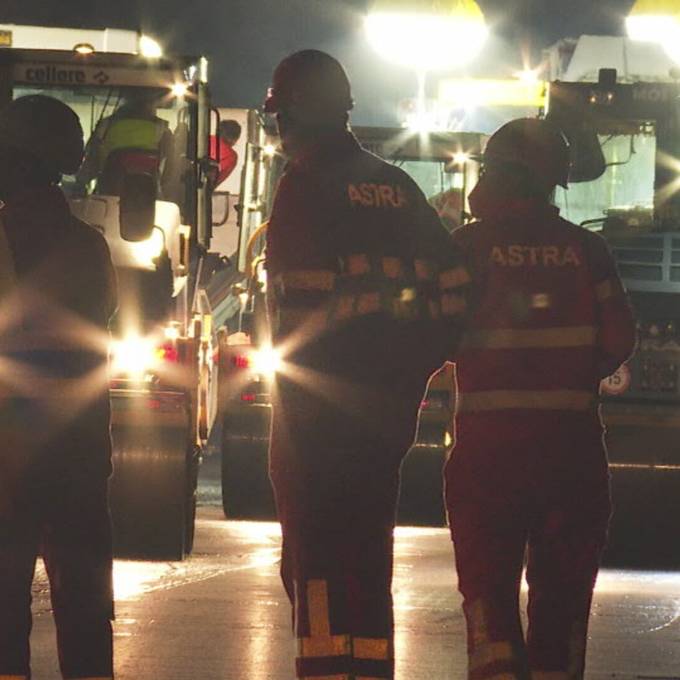 Etappe 1 abgeschlossen – es folgen weitere Sperrungen in der Nacht