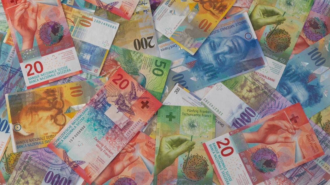 Schweizer Banknoten (Symbolbild)
