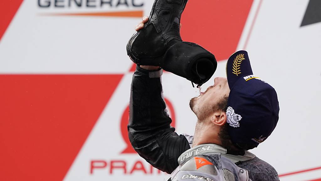 Siegesfeier auf Australisch: Jack Miller gewinnt zum zweiten Mal ein WM-Rennen in der MotoGP