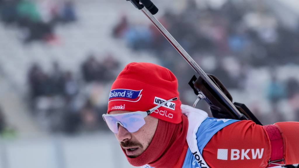 Für kurze Zeit führte Joscha Burkhalter beim Weltcup in Oberhof das Staffelrennen an