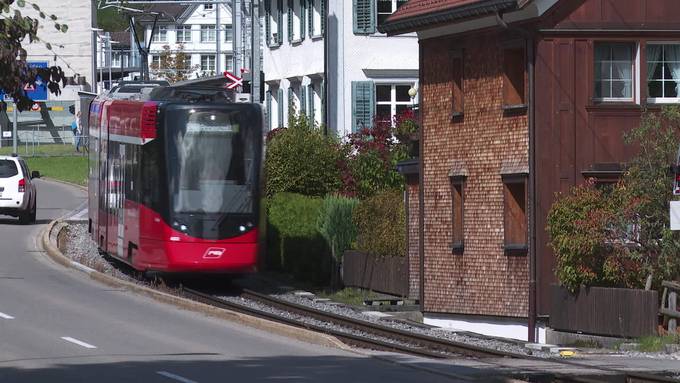 Bund setzt in Teufen auf den Doppelspur-Ausbau der Bahnstrecke