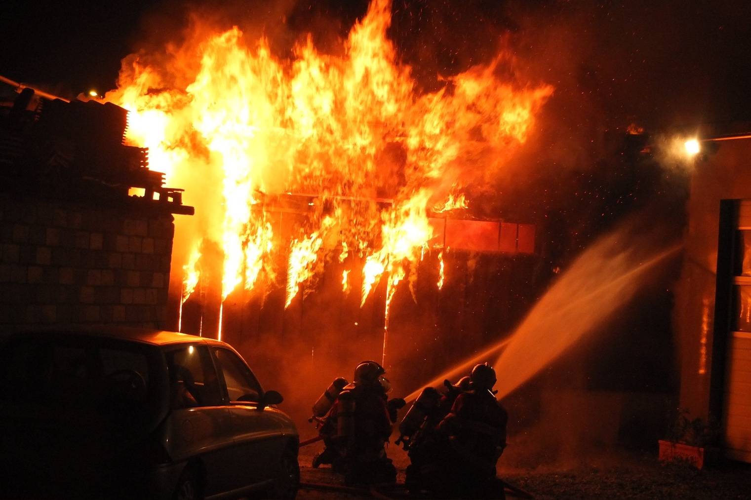 Die Scheune in Sargans brannte dieses Jahr nicht zum ersten Mal.
