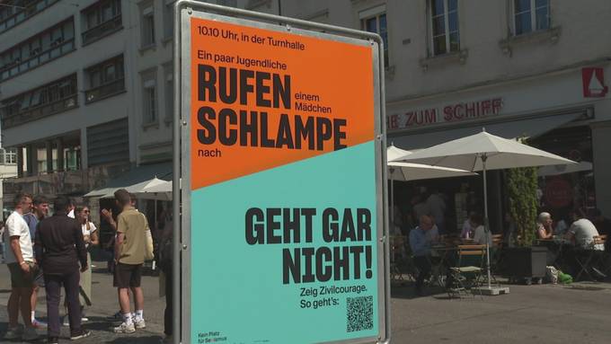 Gegen Sexismus im Alltag: SG, AR und FL rufen zu Zivilcourage auf