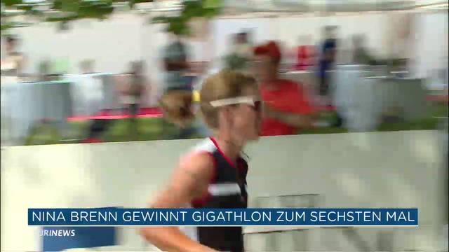 Nina Brenn gewinnt Gigathlon