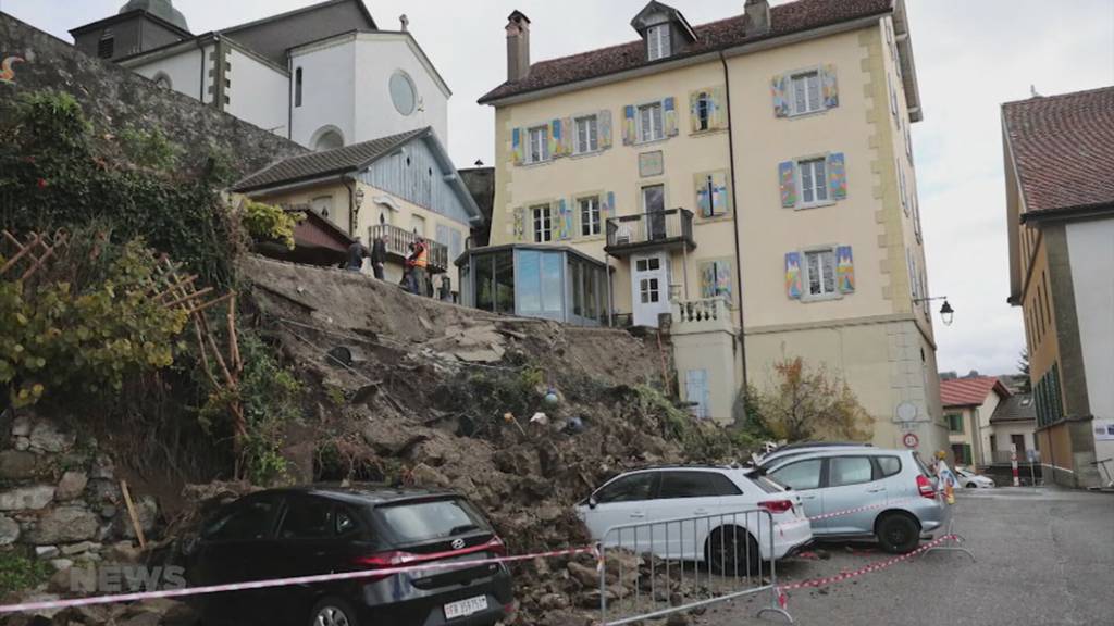 Hochwasser-Lage im Kanton Freiburg