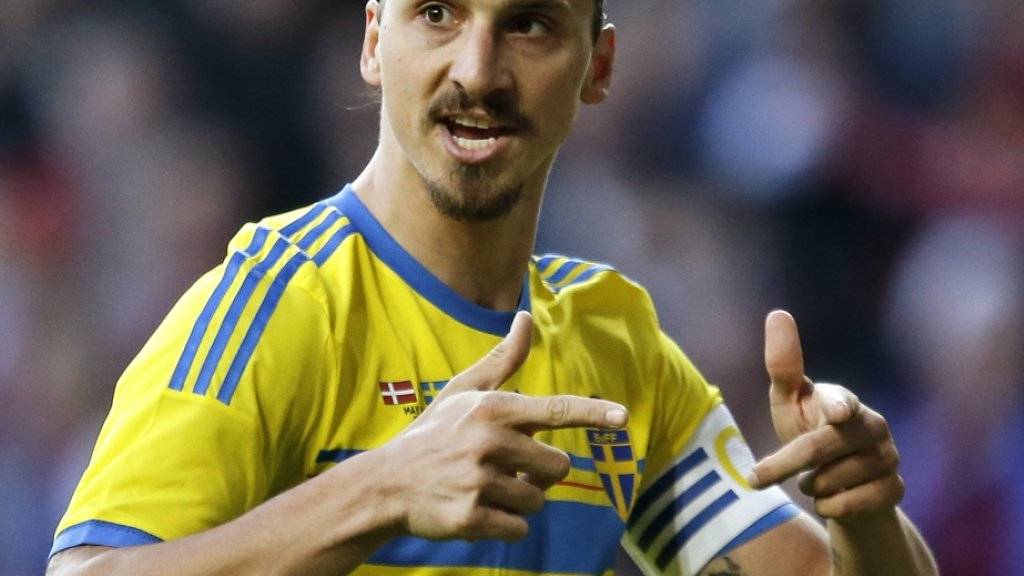 Will 2016 mit Schweden unbedingt an die EM: Zlatan Ibrahimovic