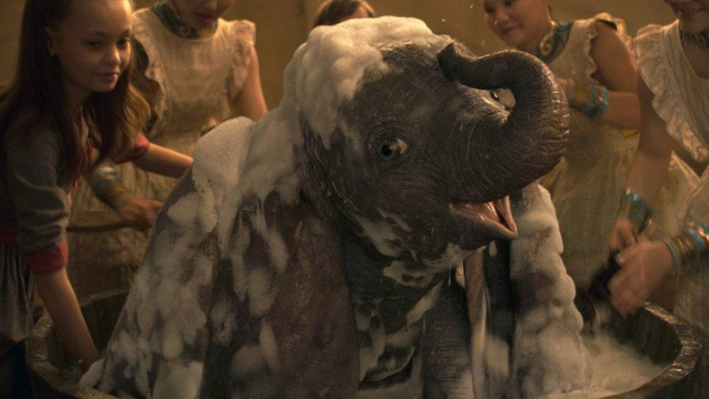 Der Fantasy-Film «Dumbo» hat am Wochenende vom 28. bis 31. März 2019 am meisten Besucher in die nordamerikanischen Kinos gelockt. (Archiv)