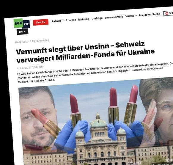 Das staatlich-russische Propaganda-Medium RT darf hierzulande weiter Lügen und Hass verbreiten.