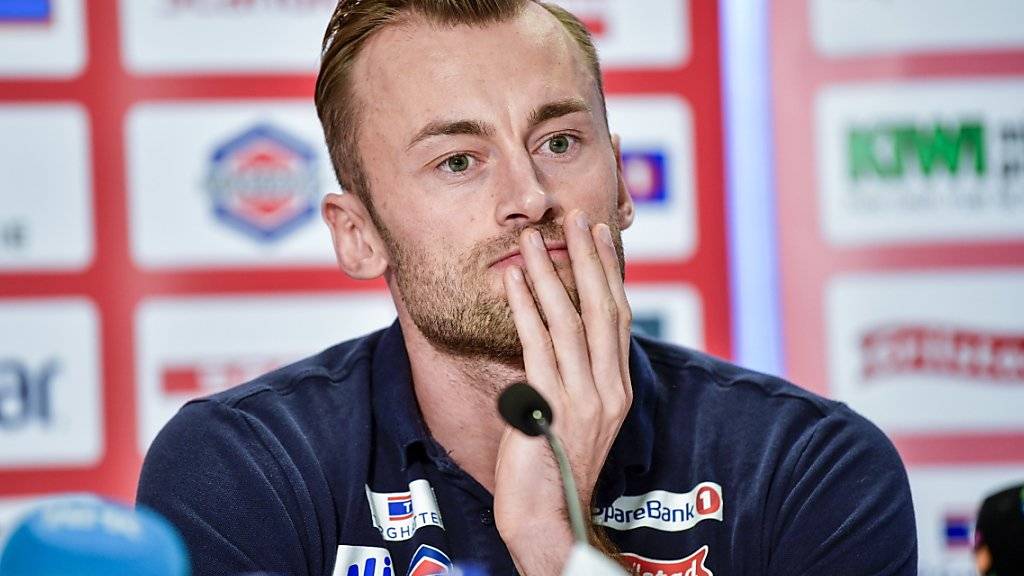 Emotionaler Abschied: Petter Northug erklärte an einer Pressekonferenz in Trondheim seinen Rücktritt vom Wettkampfsport