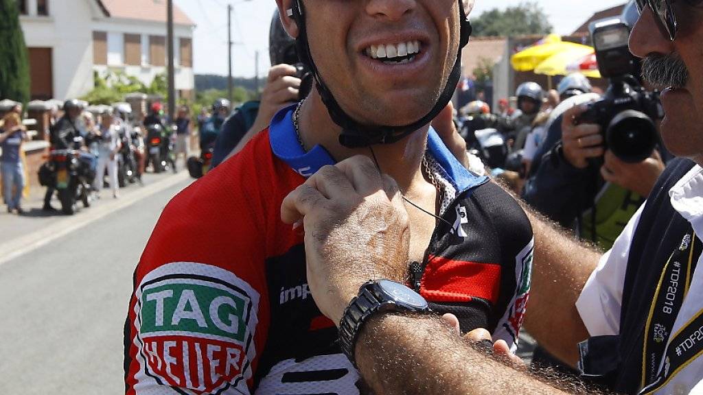 Erhält nach seinem Sturz in der 9. Etappe der Tour de France medizinischen Support: Richie Porte