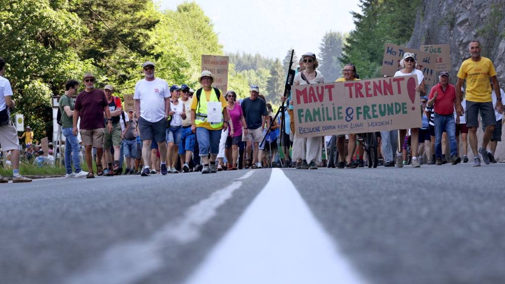 Fernpass-Sperre - Erneut Alpenverkehrs-Demo ohne Chaos