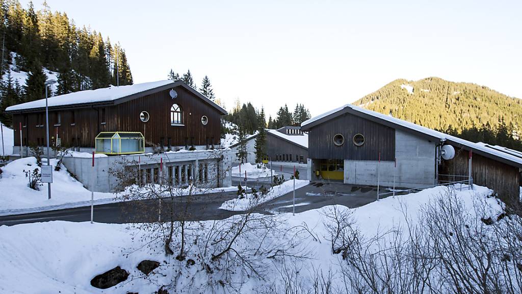 Das Bundesasylzentrum Glaubenberg in Sarnen bietet Platt für bis zu 340 Personen. (Archivbild)