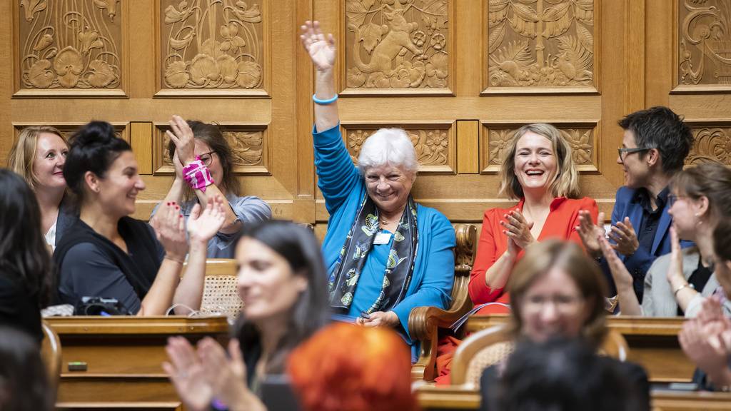 Erste Frauensession seit 30 Jahren in Bern