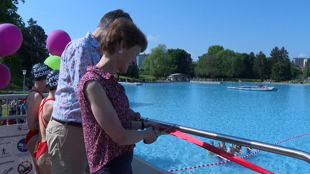 Die Badi-Saison eröffnet bei schönstem Wetter