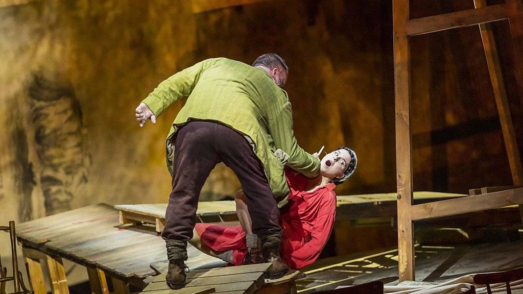 Stösst beim Publikum auf Begeisterung: William Kentridges' Inszenierung von «Wozzeck» an den Salzburger Festspielen.