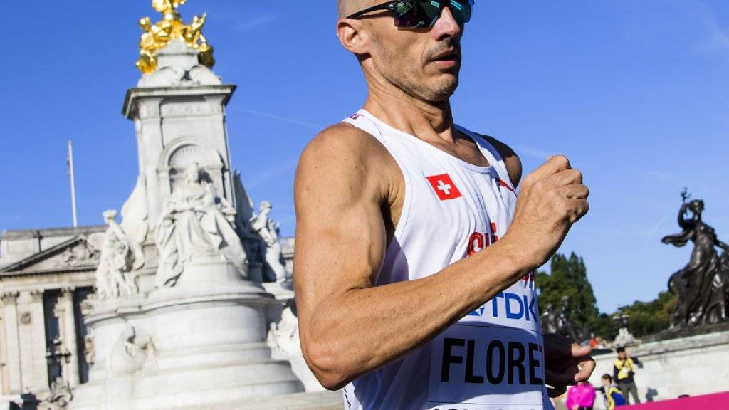 Alex Florez durfte das Rennen über 50 km Gehen in London nicht zu Ende laufen