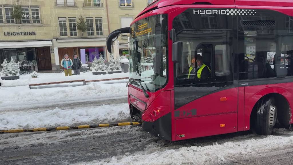 Bernmobil rüstet sich für den ersten Schnee