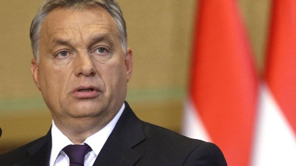 Viktor Orban ist im Parlament mit einem Gesetz gegen die Flüchtlingsquote der EU gescheitert.(Archivbild)