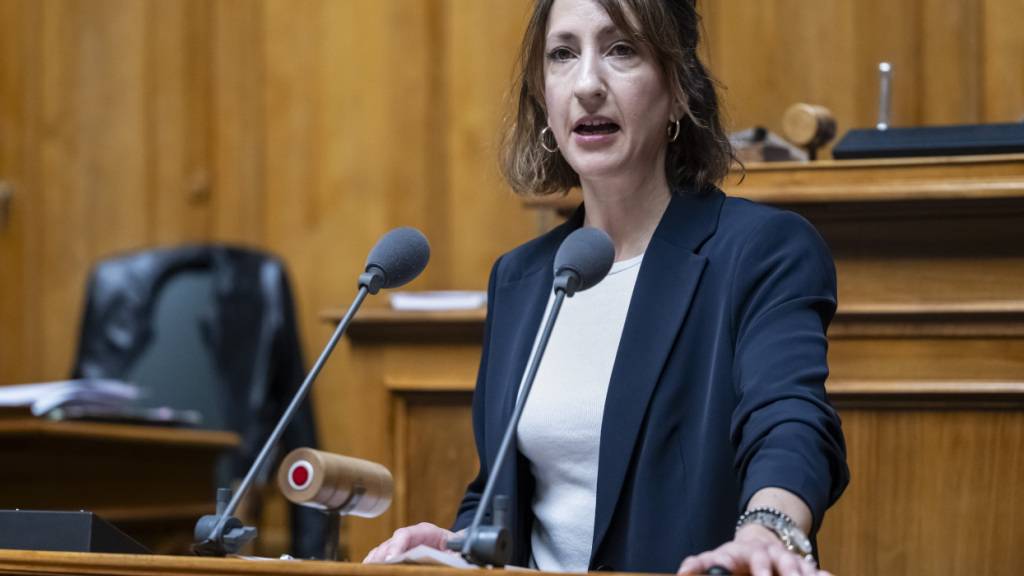 Jessica Jaccoud ist bereit, aus dem Nationalrat auszutreten, um in den Waadtländer Staatsrat einzutreten (Archivfoto).