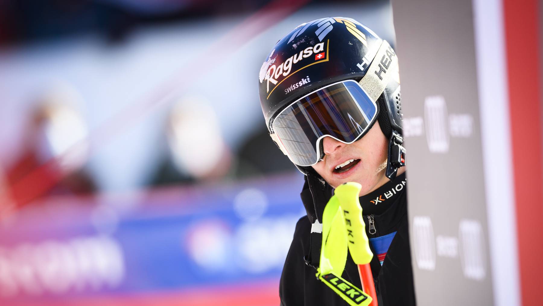 Lara Gut-Behrami Skifahrerin St. Moritz Super-G Enttäuschung Sturz