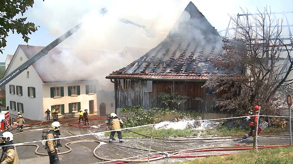 Grossbrand in Oltingen