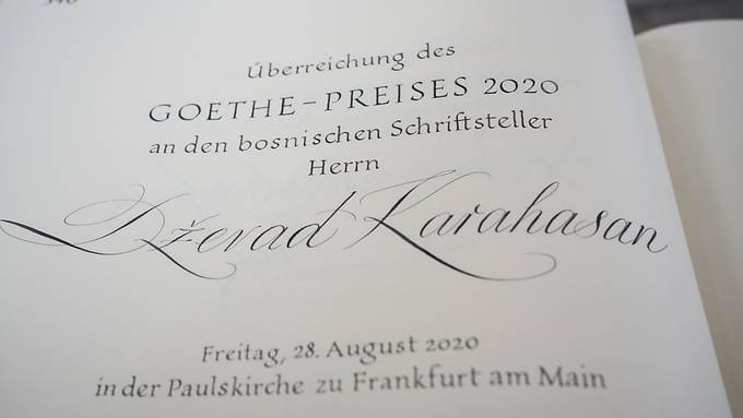 Schriftsteller Dževad Karahasan erhielt Goethepreis 2020