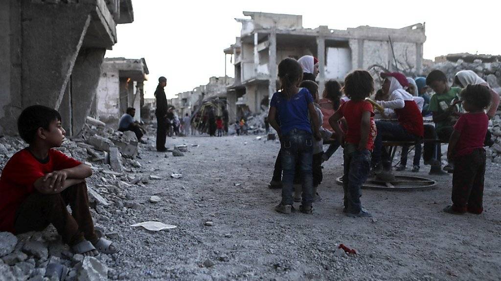 Grosse Teile Syriens liegen nach sechs Jahren Bürgerkrieg in Trümmern.