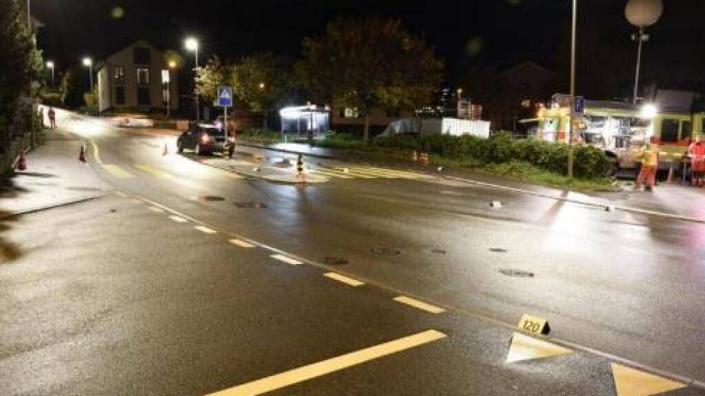 Bei einem Unfall am Dienstagabend in Richterswil wurde eine 81-jährige Fussgängerin schwer verletzt.