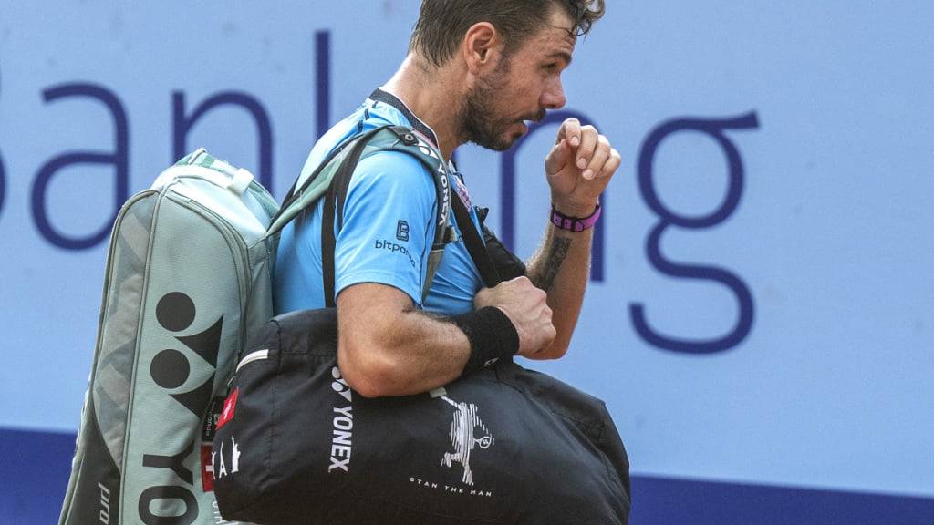 Ein letzter Abschied von Gstaad als Tennisprofi? Stan Wawrinka muss sich für die Zukunft einige Fragen stellen und beantworten