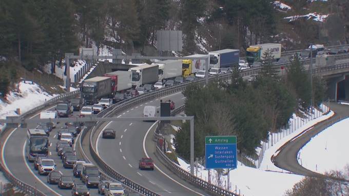 Ab in den Süden: Osterverkehr rollt durch die Ostschweiz