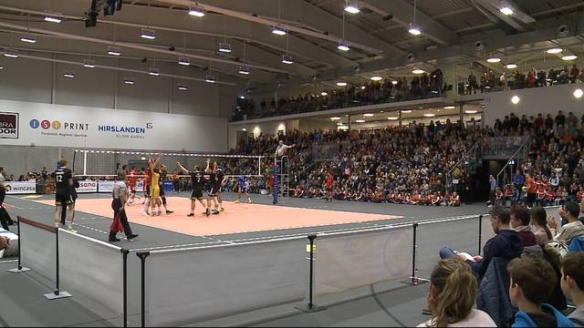 Erste Volley-Halle in der Schweiz