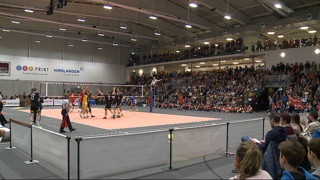 Erste Volley-Halle in der Schweiz