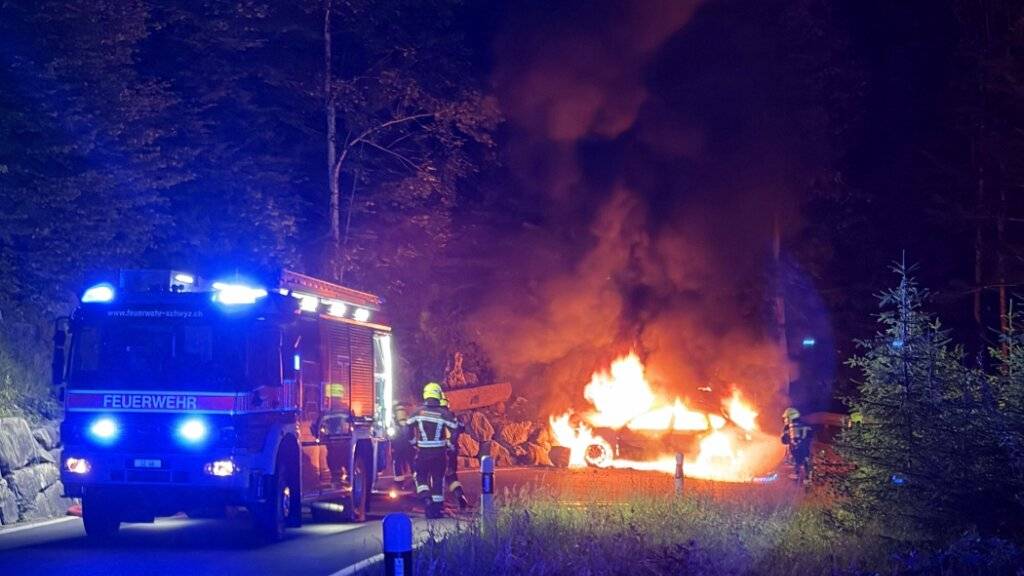 Alle vier Fahrzeuginsassen konnten das Auto selbstständig verlassen.