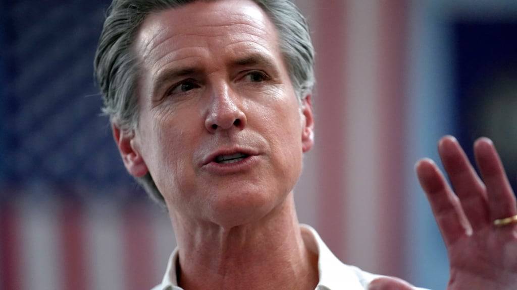 ARCHIV - Der kalifornische Gouverneur Gavin Newsom. Foto: Steven Senne/AP/dpa