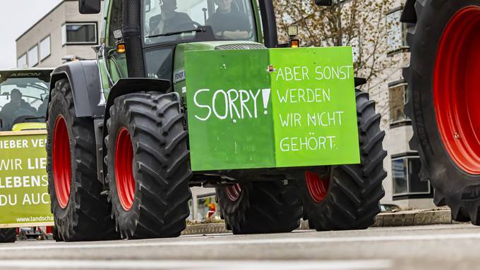 Landwirte wollen mit Traktoren-Korso ennet der Grenze den Verkehr lahmlegen