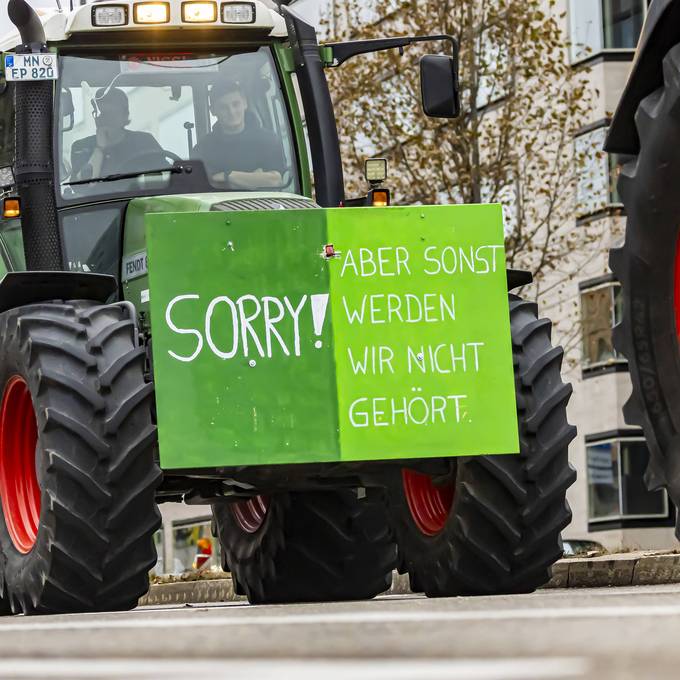 Landwirte wollen mit Traktoren-Korso ennet der Grenze den Verkehr lahmlegen