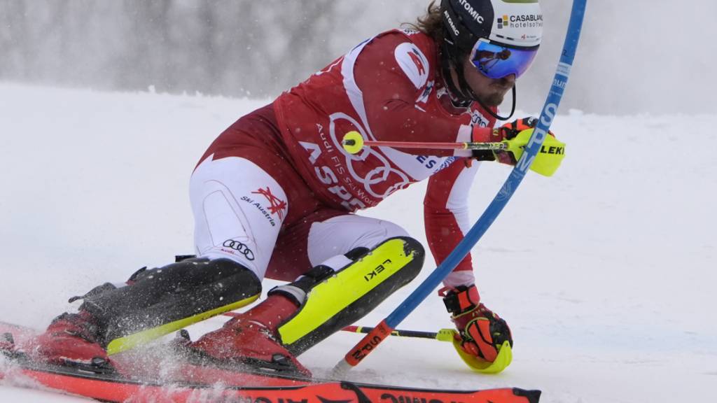 Weil der Slalom in Kranjska Gora abgesagt wird, gewinnt Manuel Feller die kleine Kristallkugel