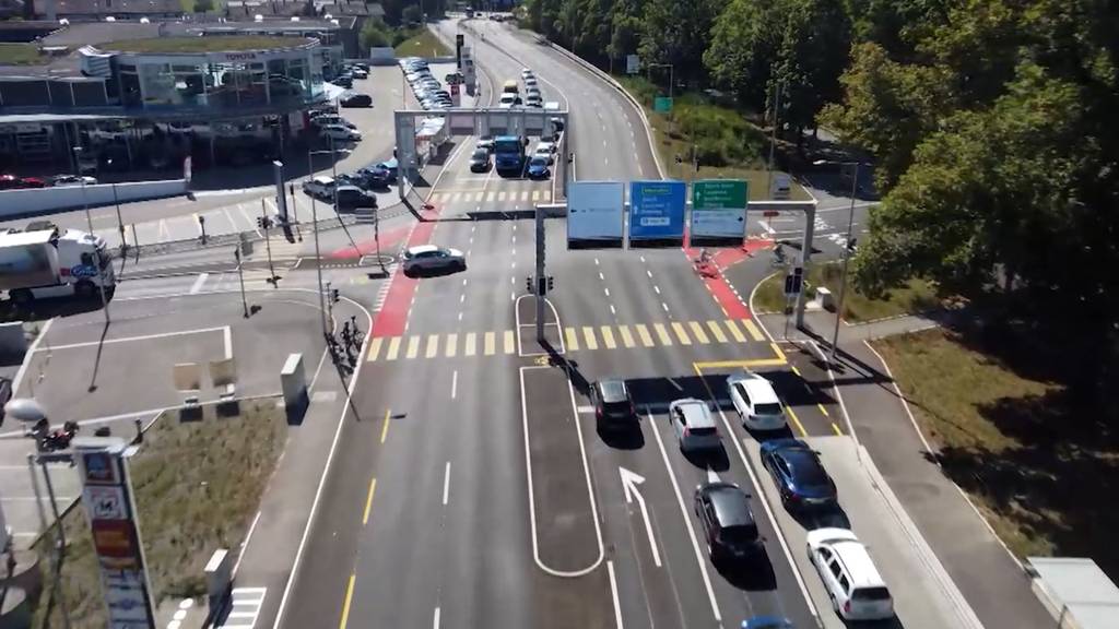 Ampeln statt Kreisel: Die neue Bolligenstrasse Nord ist eröffnet