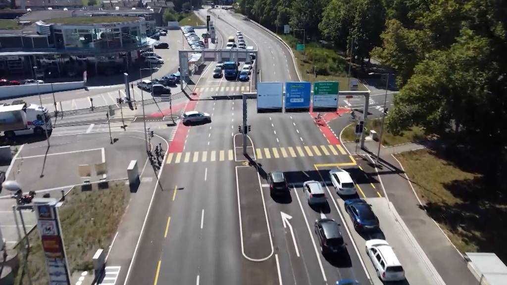 Die Ampeln stehen auf Grün: Heute wird die «neue» Bolligenstrasse Nord eröffnet