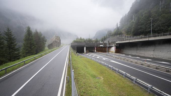 Gotthard-Strassentunnel bleibt während zehn Herbstnächten gesperrt