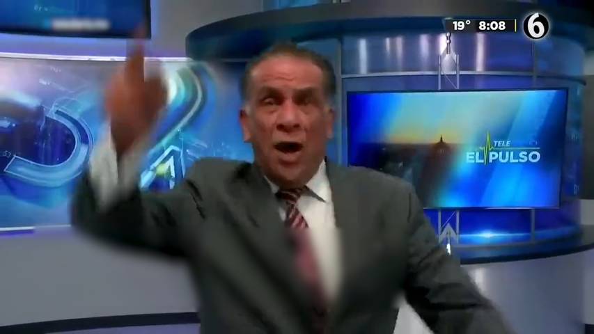 «Ihr Idioten!» - Mexikanischer Moderator verliert in Live-Sendung die Nerven