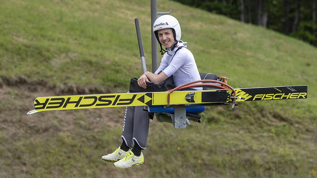 Das Training in Einsiedeln hat sich gelohnt: Simon Ammann scheint für seine 24. Weltcupsaison bereit