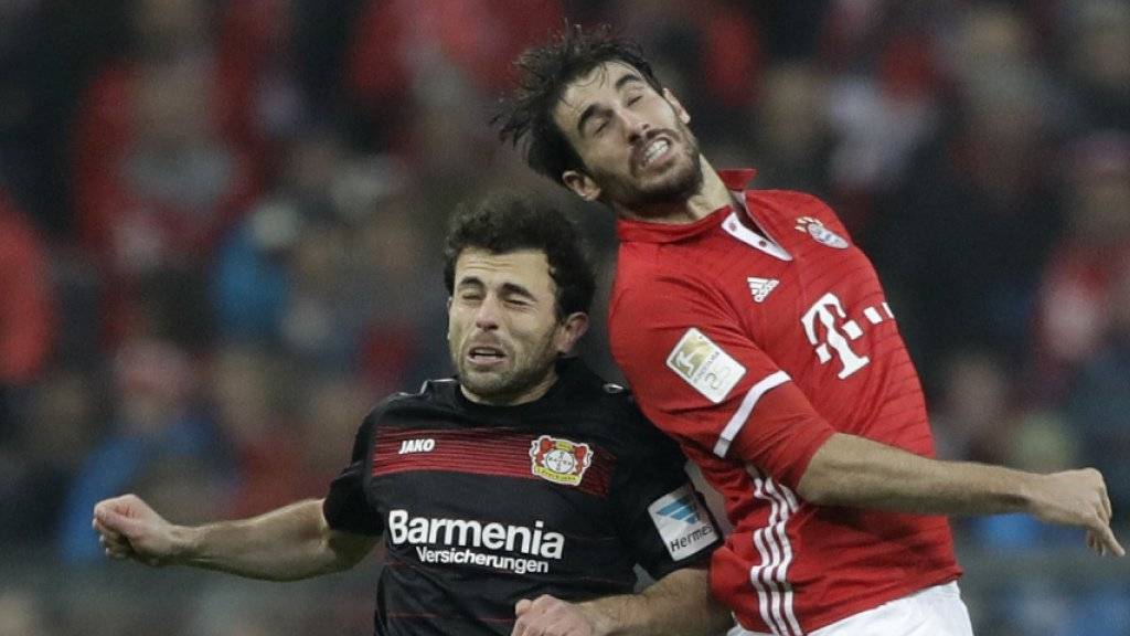 Admir Mehmedi stand am letzten Samstag noch im Einsatz gegen Bayern Münchens Javi Martinez