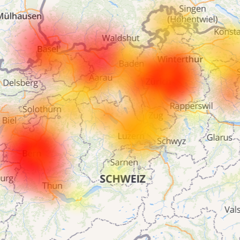 Swisscom-Netz war schweizweit down